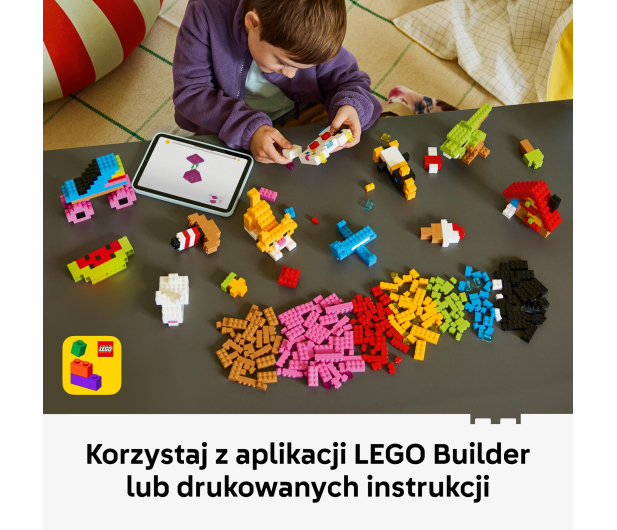 LEGO CLASSIC 11045 Kreatywne kolorowe klocki - 1529691 - zdjęcie 8